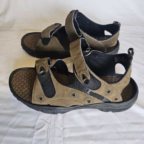 Faded Glory Other - Faded Glory Men's Brown and Black Sandals